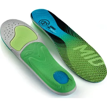 Sjezdové boty Vložky do bot Sidas 3Feet Run Protect mid - zelená XS