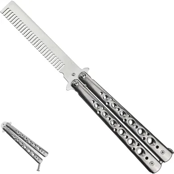 kapesní nůž X Tréninkový Balisong "SILVER MASTER FLIPPER"