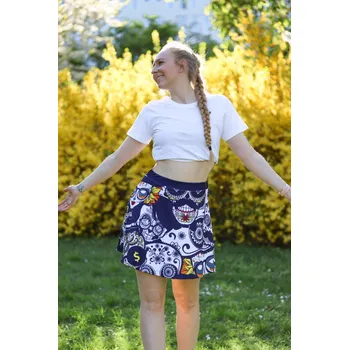 Dámská sukně UTOPY Dámská mini sukně Muerte Velikost: M