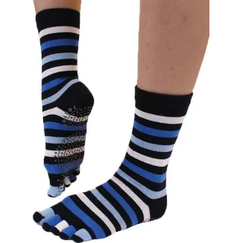 Dámské ponožky JOGA klasické protismykové ABS prstové ponožky ToeToe (ToeToe ponožky Joga)