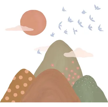 Tapeta Dětská vliesová fototapeta na zeď, horská krajina, RB353, Daydreamers, Grandeco