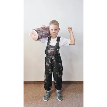 Chlapecké kalhoty PALIČKA s.r.o. ALEX dětské kalhoty s laclem + vlastní LOGO/TEXT Barva: maskáčová, Velikost: 110 cm