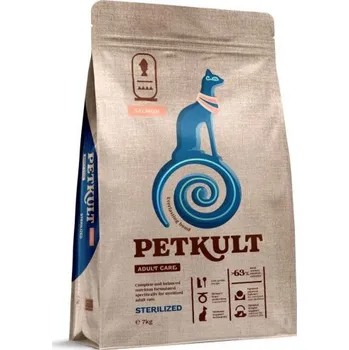 Krmivo pro kočku Petkult Cat Sterilised Salmon - 7kg