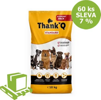 Krmivo pro psa Thank´Q Standard Dog Adult Kuře 10 kg (paleta 60 ks) SLEVA 7 %
