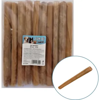 Pamlsek pro psa Tyč buvolí JUKO Snacks 25 cm (10 ks)