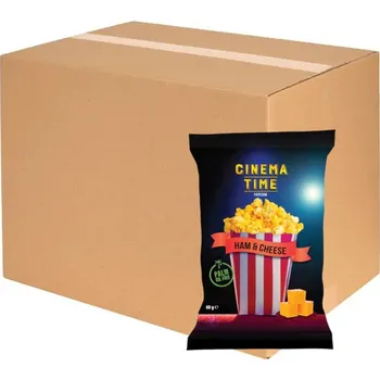 Popcorn Popcorn Šunka & Sýr Cinema Time 10x60g (KARTON)