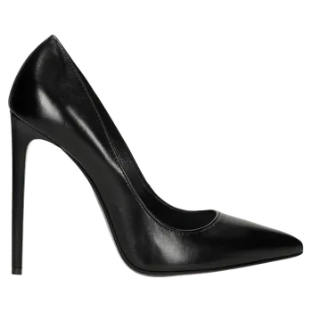 Dámské lodičky Černé Výrazné Dámské Lodičky Na Velmi Vysokém Podpatku Wojas 3505351 36