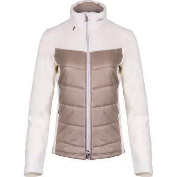 Dámská mikina Mikina Kjus Women Mundin Midlayer Jacket - Almond/Ivory 38