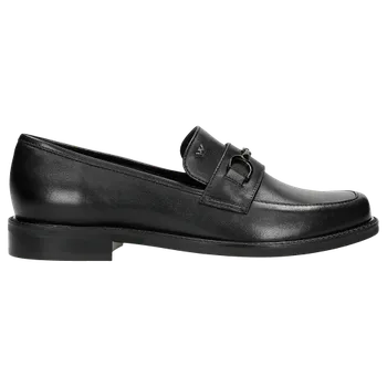 Dámské polobotky Černé Dámské Mokasíny S Černou Ozdobou Wojas 4609251 39