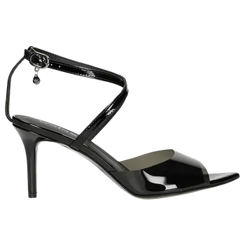 Dámské sandále Lakované Večerní Sandály Na Jehlovém Podpatku Wojas 7619481 40