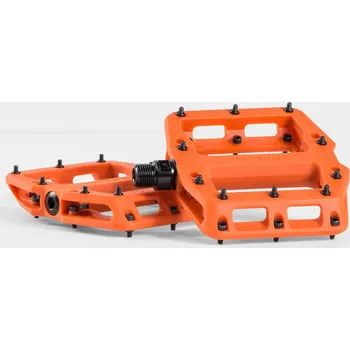 Pedál na kolo Pedály Bontrager Line Elite Flat - oranžová