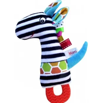 Hencz Toys Edukační hračka Hencz s pískátkem, kousátkem ZEBRA