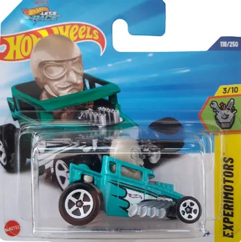 auto na autodráhu Hot Wheels Netflix Lets Race Skull Shaker zelený