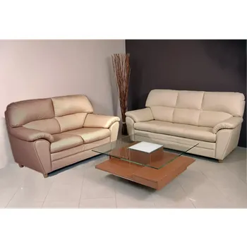 Sedací souprava ASKONT Rajko Kožená sedací souprava 3-2-1 S rozkládáním / bez rozkládání