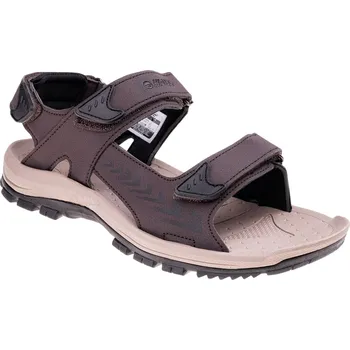 Pánské sandále Hi-Tec Lubiser pánské sandály Barva: brown/black, Velikost: 42