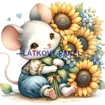 Panel bavlna - HL-24 Velikost: 30x30cm