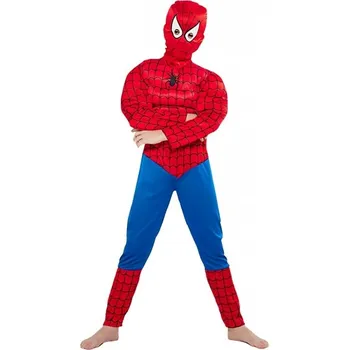 Karnevalový kostým Dětský kostým Svalnatý Spiderman 98-110- S