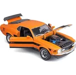 Maisto - 1970 Ford Mustang Mach 1, oranžová, 1:18