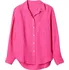 Dámská košile GAP Dámská mušelínová košile růžová M