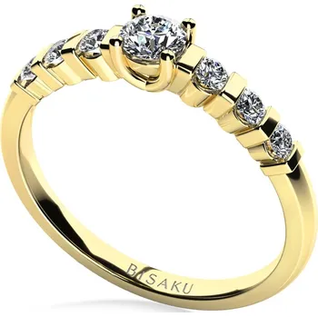 Prsten Dámský zásnubní prsten Bisaku Alizia Velikost prstenu: 47