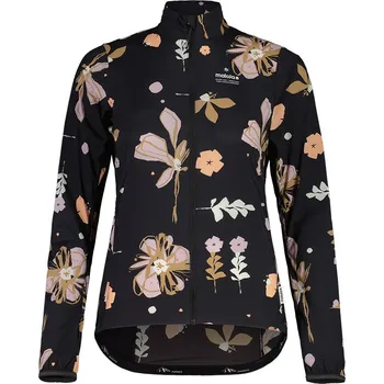 Cyklistická bunda Bunda na kolo Maloja SeisM. W - deep black flora S