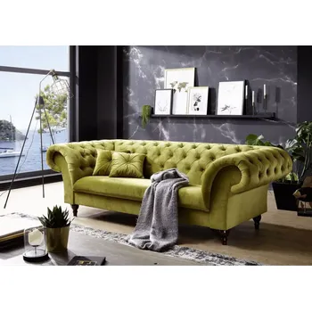 Pohovka Askont Chesterfield Preston: Pohovka 3M green