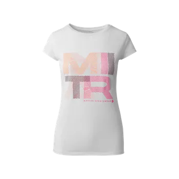 Pánské tričko Tričko MARTINI HIGHVENTURE Shirt W - white_mango XS