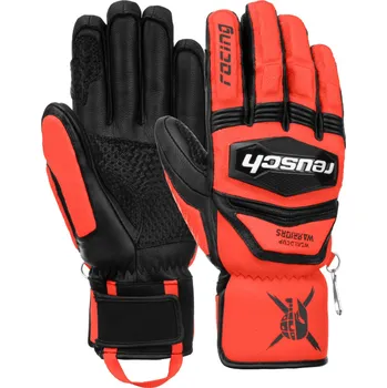 Lyžařské rukavice Reusch Worldcup Warrior SC - černá/červená 9