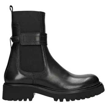 Dámské polobotky Vysoké Dámské Chelsea Boty Z Hladké Kůže Wojas 5527951 41