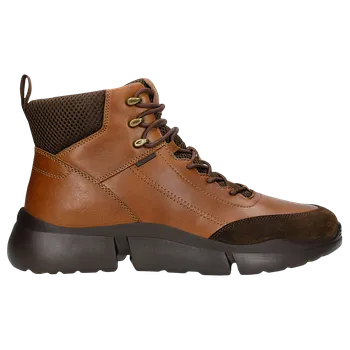 Pánské polobotky Vysoké Pánské Sneakersy Na Hnědé Podrážce Wojas 2411273 44