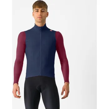 Cyklistická vesta CASTELLI Cyklistická vesta - ESPRESSO VEST - modrá XL