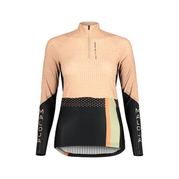 cyklistický dres Kombinéza na běžky Maloja LohblüteM. W - šedá/růžová S