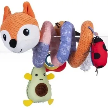 plyšák Aktivní spirála Liška, hnědá, Bali Bazoo