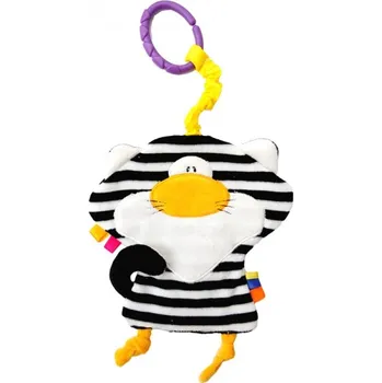 Hencz Toys Mazlík Kočka černobílá