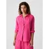 Dámská košile GAP Dámská mušelínová košile růžová M