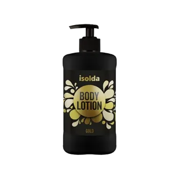Pleťový krém ISOLDA Gold body lotion 400ml, tělové mléko