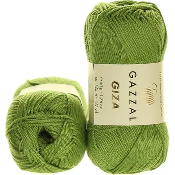 Příze Gazzal Giza 2462 zelená