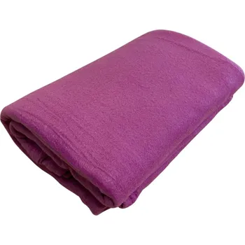 deka TiaHome Deka Fleece Fialová 150x200cm