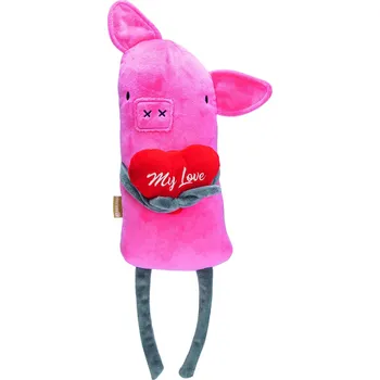 Hračka pro psa Beeztees Plyšová hračka pro psy Zamilované prasátko 45cm