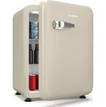 Klarstein Audrey Evo 49.5cm 65L Mini Lednice Krémová (10046623)