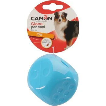 Hračka pro psa KOSTKA TPR NA PAMLSKY 7 cm CAMON