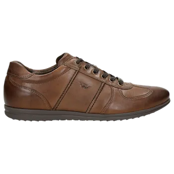 Pánské polobotky Hnědé Kožené Tenisky Pánské S Výraznými Švy Wojas 808752 47