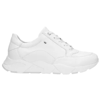 Dámské polobotky Sportovní Dámské Sneakersy Z Bílé Kůže S Podšívkou Wojas 940659 39