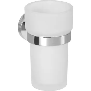 Sapho Larissa sklenka mléčné sklo chrom WS004