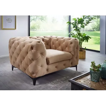 Křeslo Askont Chelsea: Křeslo 1M dark beige