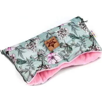 Přeprava dětí Rukávník ke kočárku, nepromokavý, PREMIUM Magnolie