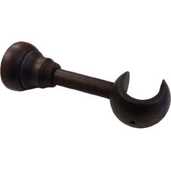 Garnýž Držák na garnýž - jednotyč nasazovací- pár L+P-35 Barva: BK - buk