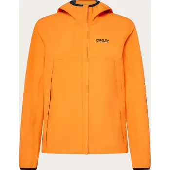 Cyklistická bunda Bunda na kolo Oakley ELEMENTS SHELL JACKET - Neon Orange S