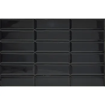 Obklad MAYOLICA IKON MAY00949 5 x 15 x 0,8 černá 0,39 m2