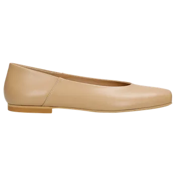 Dámské polobotky Béžové Baleríny Z Lícové Kůže Wojas 4404054 36